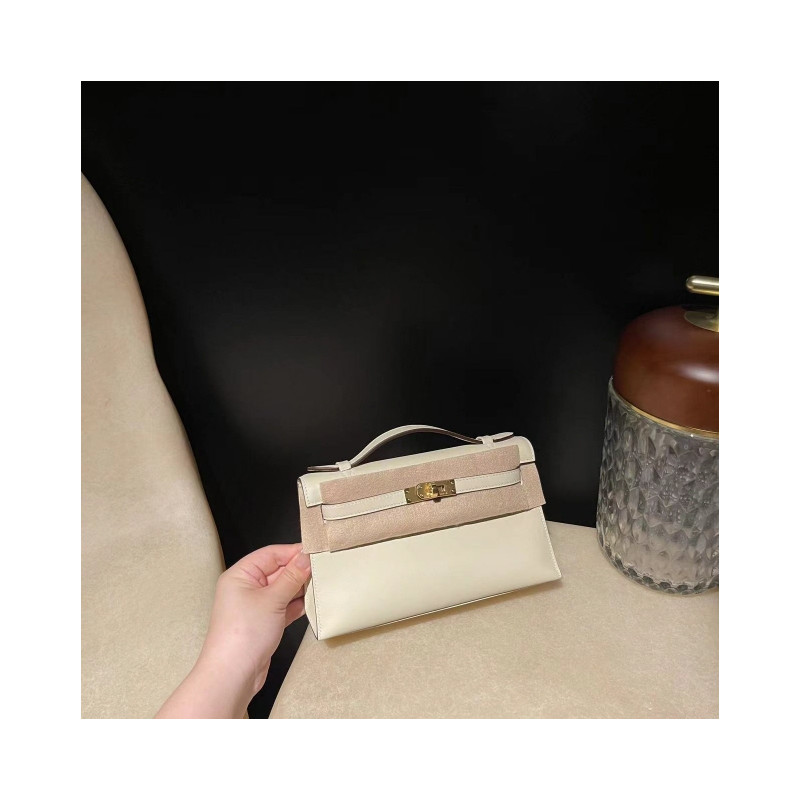 에르메스 미니켈리포쉐트  hermes kelly mini pochette-小熊