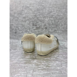 골든구스 슈퍼스타 시어링 양털 스니커즈