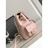 샤넬 23K 캐비어 듀마 쓰리포켓 연분홍 백팩 CHANEL 19.5CM