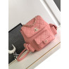 샤넬 23K 캐비어 듀마 쓰리포켓 핑크 백팩 AS4399 CHANEL 19.5CM