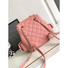 샤넬 23K 캐비어 듀마 쓰리포켓 핑크 백팩 AS4399 CHANEL 19.5CM