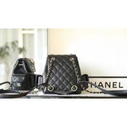 샤넬 23K 캐비어 듀마 쓰리포켓 백팩 CHANEL-枫叶 19.5CM