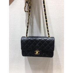 지존샵 샤넬 클래식 뉴미니 플랩백 금장 Chanel NEWMINI Classic Flap BAG  Gold-Tone Metal  20CM