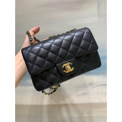 지존샵 샤넬 클래식 뉴미니 플랩백 금장 Chanel NEWMINI Classic Flap BAG  Gold-Tone Metal  20CM