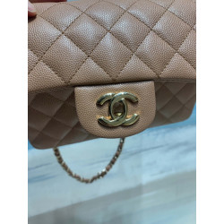 지존샵 샤넬 클래식 뉴미니 플랩백 금장 Chanel NEWMINI Classic Flap BAG  Gold-Tone Metal  20CM