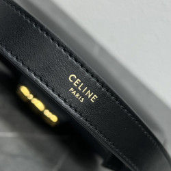 셀린느(CELINE) 아마(AVA)트리옹프백 블랙 23CM X 13.5CM X 6CM