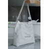 팬더샵 샤넬 22백 화이트 실버체인  Chanel 22 bag