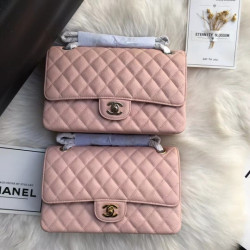 샤넬  클래식 캐비어 플랩백 금장 Chanel  Classic Flap BAG Gold-Tone Metal