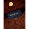 샤넬 22백 램스킨 브라운 양털 스웨이드 Chanel 22 Handbag in Black Lambskin, Brown Shearling Suede 35CM