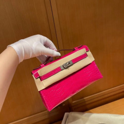 에르메스 미니켈리포쉐트  hermes kelly mini pochette-小熊 19CM