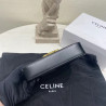 셀린느 틴 트리옹프백 샤이니 카프스킨-블랙프레임 20CM X 10CM X 4CM