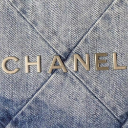 샤넬 22백 스티치 데님  CHANEL 22 DENIM 35CM/39CM