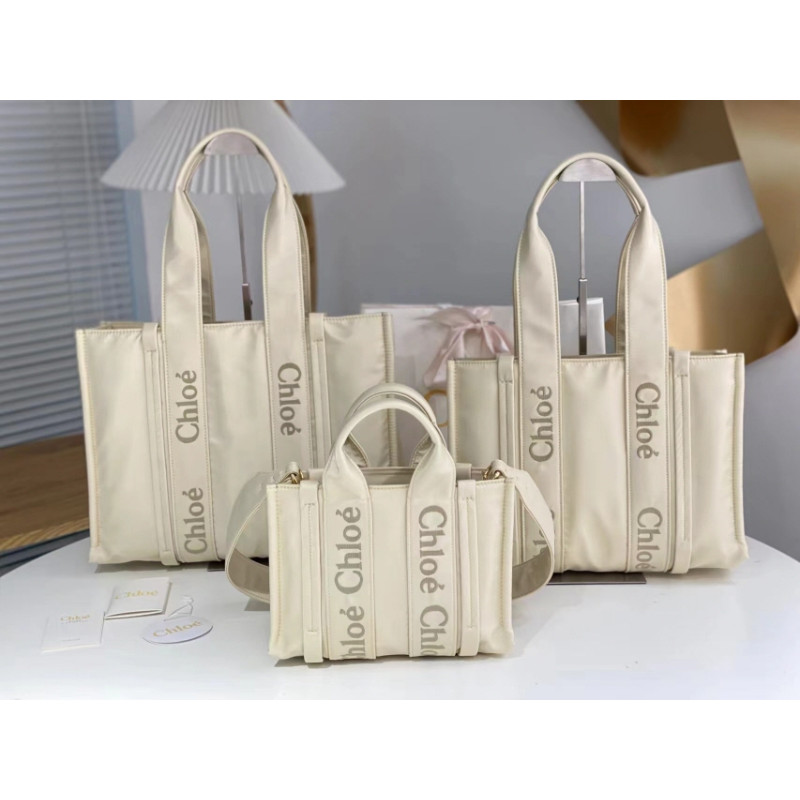 끌로에 우디백 토드백 CHLOE WOODY TOTE BAG- 26CM/37CM/43CM