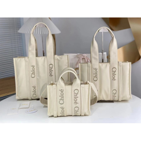 끌로에 우디백 토드백 CHLOE WOODY TOTE BAG- 26CM/37CM/43CM
