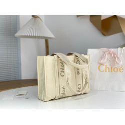 끌로에 우디백 토드백 CHLOE WOODY TOTE BAG- 26CM/37CM/43CM