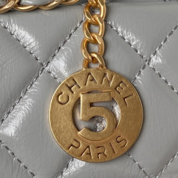 CHANEL 21.5CM X 22.5CM X 7CM