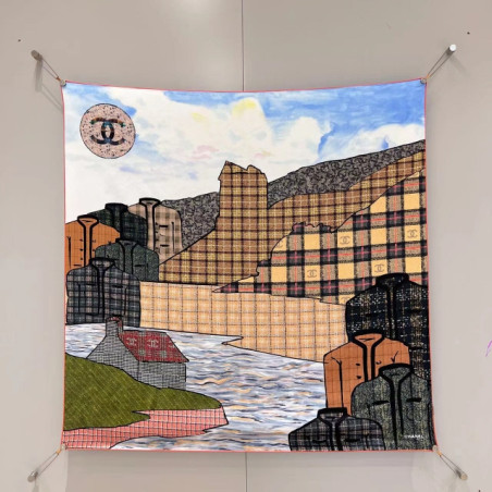 CHANEL-米饭  90CM X 90CM