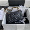 샤넬 클래식 미듐 플랩백 램스킨 금장 CHANEL CLASSIC FLAP MEDIUM | GOLD METAL 25CM