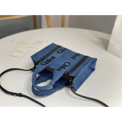 끌로에 우디백 토드백 CHLOE WOODY TOTE BAG- 26CM