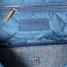 샤넬 22백 스티치 데님  CHANEL 22 DENIM 35CM