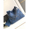 샤넬 22백 스티치 데님  CHANEL 22 DENIM 35CM/39CM