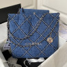 샤넬 22백 스티치 데님  CHANEL 22 DENIM 35CM/39CM