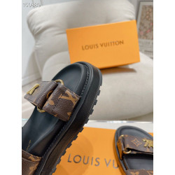 루이비통 LOUISVUITTON 선셋 플랫 컴포트 샌들