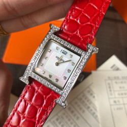 에르메스(HERMES) H 아워 시계 小号21MM 中号26MM