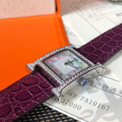 에르메스(HERMES) H 아워 시계 小号21MM 中号26MM
